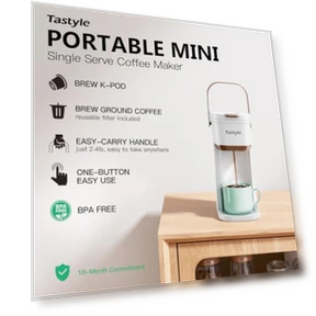 Single Serve One Cup Coffee Maker — Hand Coffee Grinders, Tastyle