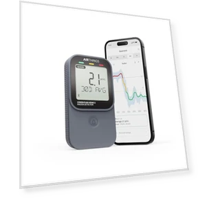 Smart Digital Radon Detector — Home Climate Control, Airthings