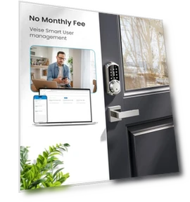 Smart Locks with 2 Lever Handle Set — Smart Home Security, Veise