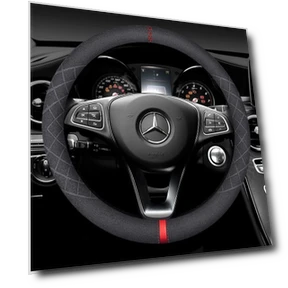 Suede Touch Steering Wheel Cover — Covers, Zen Picks
