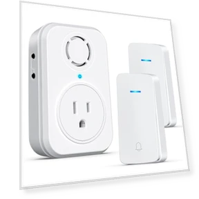 Wireless Doorbell with Extra Socket — Kits, AIDA