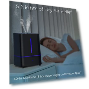 Cool Mist Humidifier — Air Moisturizers, Everlasting Comfort