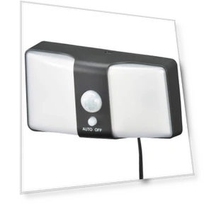 Electric Sensor Wall Light — Outdoor Security & Flood Lighting, SAMURAI STYLE