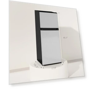 Mini Fridge with Freezer — Mini Fridges, HOMCOM