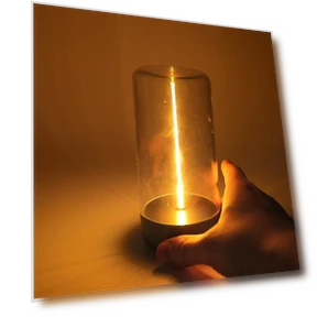 Minimalist Magnetic Touch Control Lamp — Desk & Table Lighting, Teacups