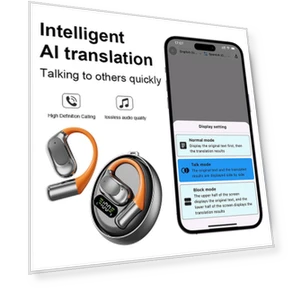Real-Time Translation Earbuds — Language Translators, Good Household Items