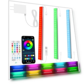 RGB Under Cabinet Lights Kit — LED Strips, Benreom