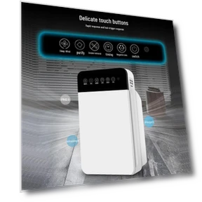 Smart Air Purifier — Air Ionizers, Perfect choice for your home