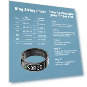 Smart Ring - Sleep Tracker with Heart Rate, Blood Oxygen, Step Counter — Wearable Accessories, UouNeaCo