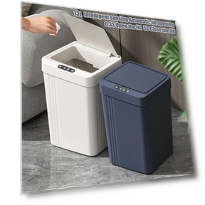 Smart Trash Bin for Bathroom — Waste Baskets, Chihachi