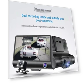Touchscreen Car DVR — Rearview Cameras for Cars, Global Finds