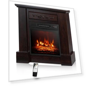 Electric Fireplace with Mantel — Electric Heating Solutions, GOFLAME