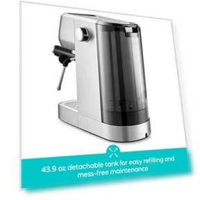 Espresso Machine with Steam Milk Frother — Coffee & Espresso Combos, CASABREWS