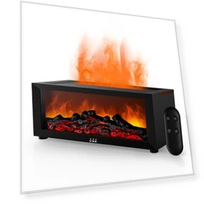 Flame Air Diffuser Humidifier — Air Moisturizers, TMEHM