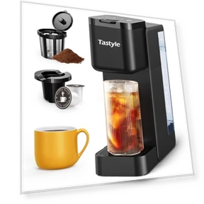 Single Serve Hot & Iced Coffee Maker — Brewing Excellence
