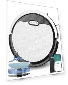 2 in 1 Robot Vacuum and Mop Combo — Smart Cleaning Robots, Pureatic