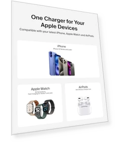 3-in-1 MagSafe-Compatible iPhone Charger — Chargers, Belkin