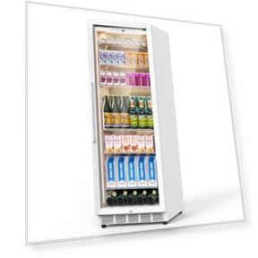 Commercial Display Refrigerator with Glass Door — Drink Coolers
