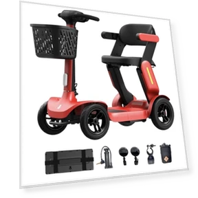 Folding Mobility Scooter — Push Scooters, PAISEEC