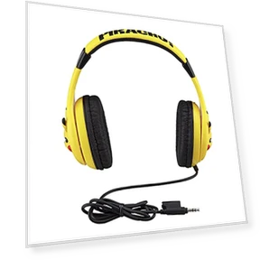 Pikachu Wired Kids Headphones — Portable Media Devices & Accessories, Kid Designs
