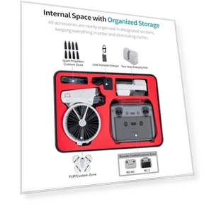 Portable Hard Waterproof Case — Camera Bags & Accessories, LiweiNova