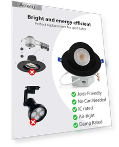 Recessed Lighting 6 inch — Recessed Lighting, Adetu