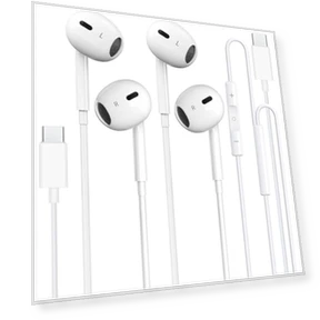 USB C Headphones Wired — In-Ear Headphones, Toperson