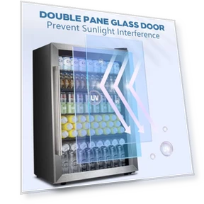 Beverage Refrigerator and Cooler — Drink Coolers, Joy Pebble