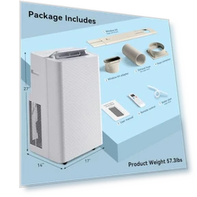 Portable Air Conditioner with Heat — Cooling Solutions, Aoxun