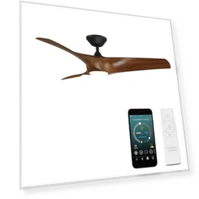 Smart Indoor and Outdoor Ceiling Fan with LED Light Kit — Ceiling Fan Lighting Solutions, Modern Forms