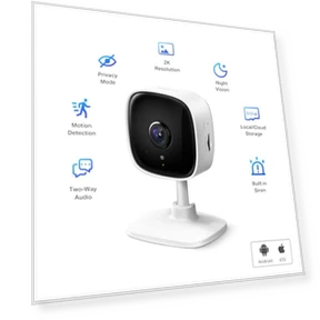 2K Security Camera — Baby Monitors, TP-Link