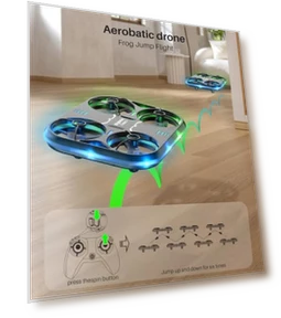 Mini Drone Helicopter with LED Lights — Drones, Syma