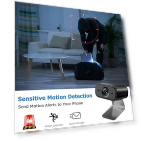 Mini Hidden WiFi Camera — Smart Home Security, J-SINIGIDIN