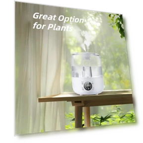 Cool Mist Ultrasonic Humidifier — Air Moisturizers, QWUE