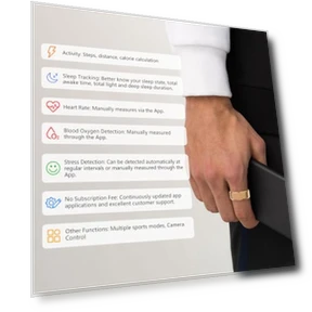 Fitness Tracker Smart Ring — Smartwatches, Tulbeys