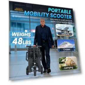 Folding Mobility Scooter — Mobility Scooters, WEYRAL