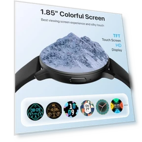 Smart Watch with Bluetooth Call & Health Monitoring — Smartwatches, DIVElink