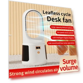Bladeless USB Desk Fan — Portable USB Fans, JOHO