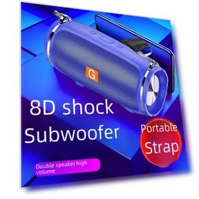 Bluetooth Speaker with Subwoofer — Portable Audio, AI Market
