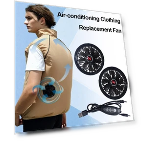 Cooling Suit with Air Conditioner — Portable Cooling Solutions, JOHO