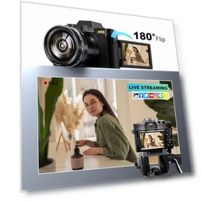 Digital Camera with WiFi & App Control — Camcorder, G-Anica