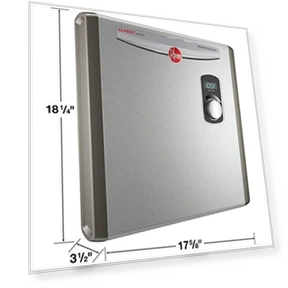 Electric Tankless Water Heater — Water Heating Solutions, Rheem
