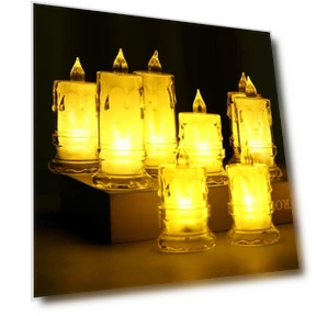 LED Candle Imitation — Flameless, AI Market
