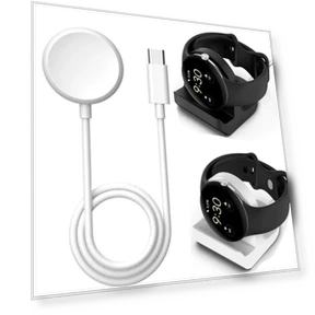 Magnetic USB Type-C Charging Dock Adapter — Smartwatch Charging Solutions, j-3C
