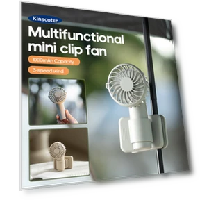 Portable Multifunctional Mini Fan with Clip — Portable USB Fans, JOHO