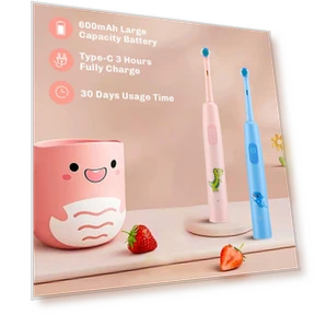 Rechargeable Smart Toothbrush for Children — Kids' Electric Toothbrushes, JOHO - CarGear