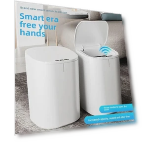Smart Induction Trash Can — Kitchen Cans, StrideBox