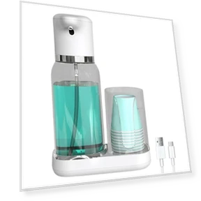 Smart Mouthwash Dispenser — Oral Rinse, Weichao