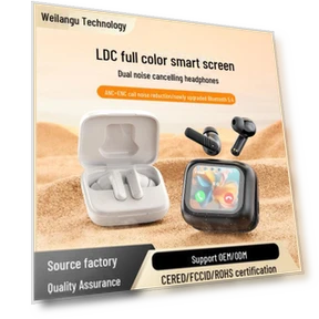 Smart Touch ANC+ENC Wireless Bluetooth Headset — Headsets, Polaris star