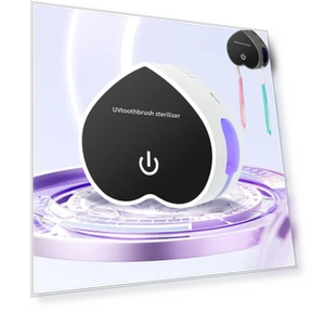 Smart UV Sterilizer for Toothbrushes — Travel Toothbrush Holders, Qingzhichen